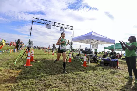 DENTON, TX - SEPTEMBER 15: North Texas Mean Green Cross Country Ken Garland Classic at Discovery Park in Denton on September 15, 2018 in Denton, Texas. Rick Yeatts Photography/ Matt Pearce