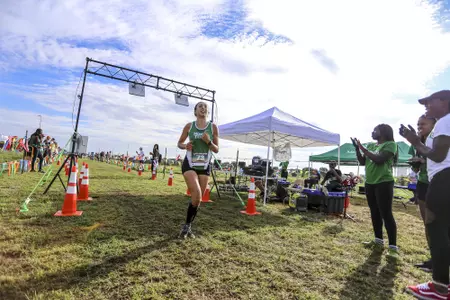DENTON, TX - SEPTEMBER 15: North Texas Mean Green Cross Country Ken Garland Classic at Discovery Park in Denton on September 15, 2018 in Denton, Texas. Rick Yeatts Photography/ Matt Pearce