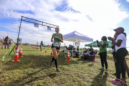 DENTON, TX - SEPTEMBER 15: North Texas Mean Green Cross Country Ken Garland Classic at Discovery Park in Denton on September 15, 2018 in Denton, Texas. Rick Yeatts Photography/ Matt Pearce