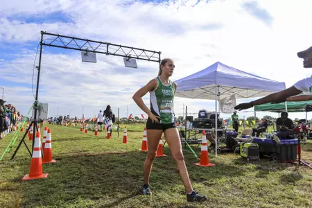 DENTON, TX - SEPTEMBER 15: North Texas Mean Green Cross Country Ken Garland Classic at Discovery Park in Denton on September 15, 2018 in Denton, Texas. Rick Yeatts Photography/ Matt Pearce