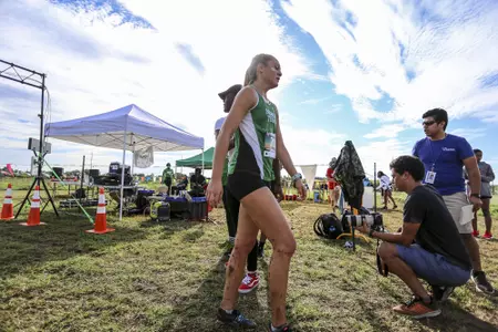 DENTON, TX - SEPTEMBER 15: North Texas Mean Green Cross Country Ken Garland Classic at Discovery Park in Denton on September 15, 2018 in Denton, Texas. Rick Yeatts Photography/ Matt Pearce
