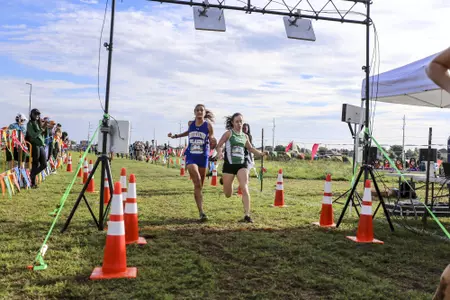 DENTON, TX - SEPTEMBER 15: North Texas Mean Green Cross Country Ken Garland Classic at Discovery Park in Denton on September 15, 2018 in Denton, Texas. Rick Yeatts Photography/ Matt Pearce