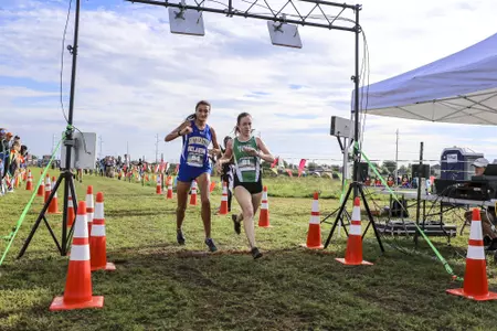 DENTON, TX - SEPTEMBER 15: North Texas Mean Green Cross Country Ken Garland Classic at Discovery Park in Denton on September 15, 2018 in Denton, Texas. Rick Yeatts Photography/ Matt Pearce
