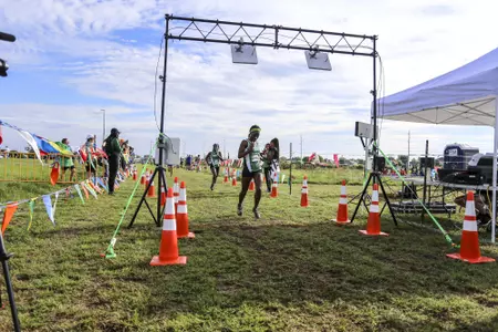 DENTON, TX - SEPTEMBER 15: North Texas Mean Green Cross Country Ken Garland Classic at Discovery Park in Denton on September 15, 2018 in Denton, Texas. Rick Yeatts Photography/ Matt Pearce