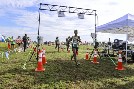 DENTON, TX - SEPTEMBER 15: North Texas Mean Green Cross Country Ken Garland Classic at Discovery Park in Denton on September 15, 2018 in Denton, Texas. Rick Yeatts Photography/ Matt Pearce