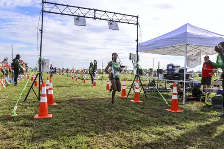 DENTON, TX - SEPTEMBER 15: North Texas Mean Green Cross Country Ken Garland Classic at Discovery Park in Denton on September 15, 2018 in Denton, Texas. Rick Yeatts Photography/ Matt Pearce
