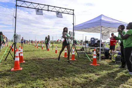 DENTON, TX - SEPTEMBER 15: North Texas Mean Green Cross Country Ken Garland Classic at Discovery Park in Denton on September 15, 2018 in Denton, Texas. Rick Yeatts Photography/ Matt Pearce