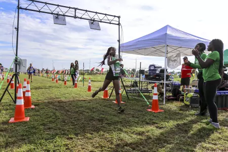 DENTON, TX - SEPTEMBER 15: North Texas Mean Green Cross Country Ken Garland Classic at Discovery Park in Denton on September 15, 2018 in Denton, Texas. Rick Yeatts Photography/ Matt Pearce