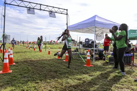 DENTON, TX - SEPTEMBER 15: North Texas Mean Green Cross Country Ken Garland Classic at Discovery Park in Denton on September 15, 2018 in Denton, Texas. Rick Yeatts Photography/ Matt Pearce