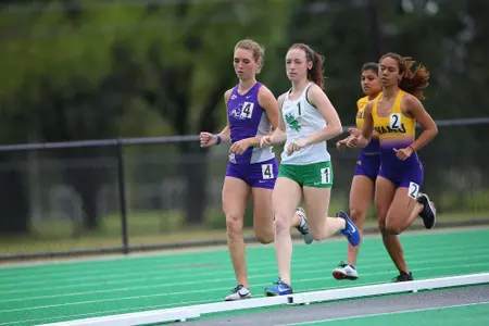 DENTON, TX - APRIL 6:  University of North Texas Track & Field at North Texas Mean Green Athlete Field in Denton on April 6, 2019 in Denton, Texas