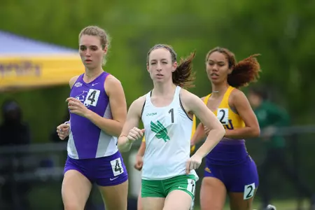 DENTON, TX - APRIL 6:  University of North Texas Track & Field at North Texas Mean Green Athlete Field in Denton on April 6, 2019 in Denton, Texas
