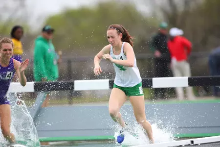 DENTON, TX - APRIL 6:  University of North Texas Track & Field at North Texas Mean Green Athlete Field in Denton on April 6, 2019 in Denton, Texas