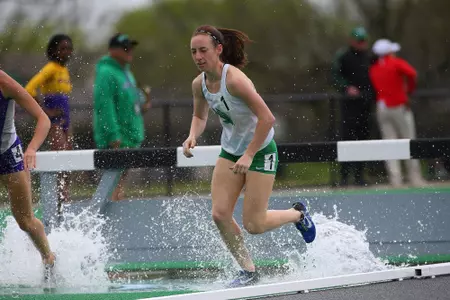 DENTON, TX - APRIL 6:  University of North Texas Track & Field at North Texas Mean Green Athlete Field in Denton on April 6, 2019 in Denton, Texas