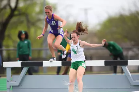 DENTON, TX - APRIL 6:  University of North Texas Track & Field at North Texas Mean Green Athlete Field in Denton on April 6, 2019 in Denton, Texas