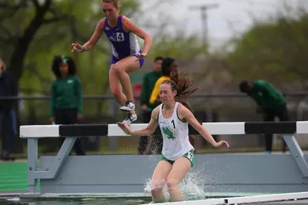 DENTON, TX - APRIL 6:  University of North Texas Track & Field at North Texas Mean Green Athlete Field in Denton on April 6, 2019 in Denton, Texas