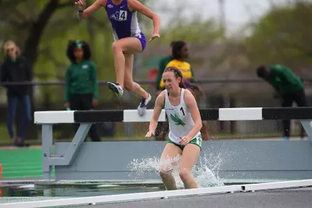 DENTON, TX - APRIL 6:  University of North Texas Track & Field at North Texas Mean Green Athlete Field in Denton on April 6, 2019 in Denton, Texas