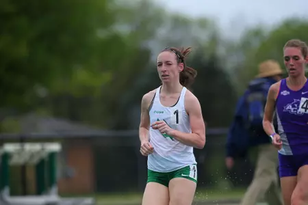 DENTON, TX - APRIL 6:  University of North Texas Track & Field at North Texas Mean Green Athlete Field in Denton on April 6, 2019 in Denton, Texas