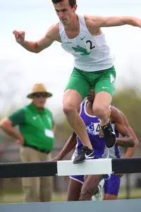 DENTON, TX - APRIL 6:  University of North Texas Track & Field at North Texas Mean Green Athlete Field in Denton on April 6, 2019 in Denton, Texas