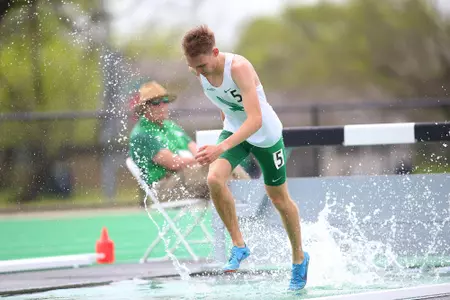 DENTON, TX - APRIL 6:  University of North Texas Track & Field at North Texas Mean Green Athlete Field in Denton on April 6, 2019 in Denton, Texas