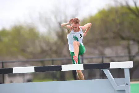 DENTON, TX - APRIL 6:  University of North Texas Track & Field at North Texas Mean Green Athlete Field in Denton on April 6, 2019 in Denton, Texas