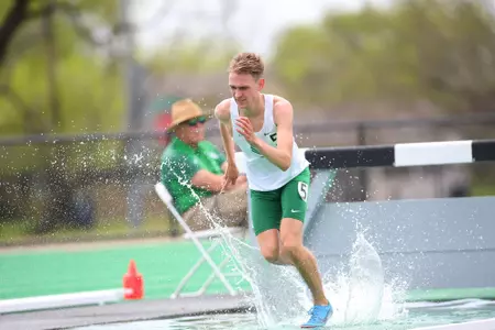 DENTON, TX - APRIL 6:  University of North Texas Track & Field at North Texas Mean Green Athlete Field in Denton on April 6, 2019 in Denton, Texas