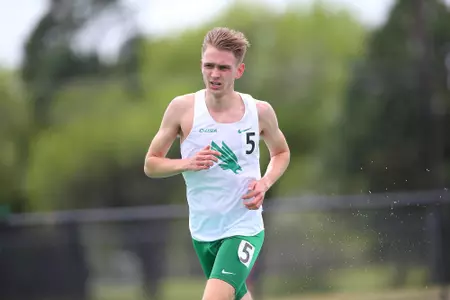 DENTON, TX - APRIL 6:  University of North Texas Track & Field at North Texas Mean Green Athlete Field in Denton on April 6, 2019 in Denton, Texas
