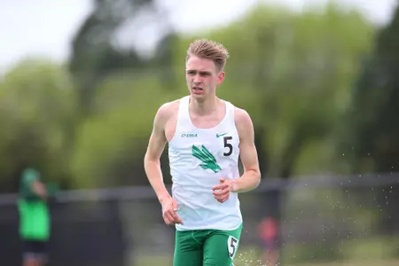 DENTON, TX - APRIL 6:  University of North Texas Track & Field at North Texas Mean Green Athlete Field in Denton on April 6, 2019 in Denton, Texas