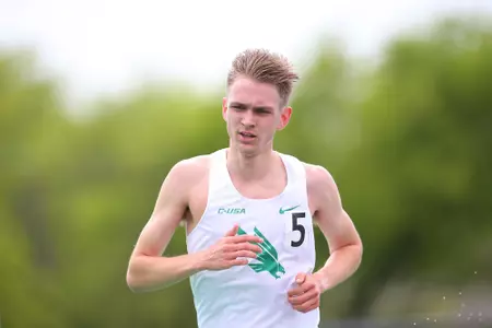 DENTON, TX - APRIL 6:  University of North Texas Track & Field at North Texas Mean Green Athlete Field in Denton on April 6, 2019 in Denton, Texas