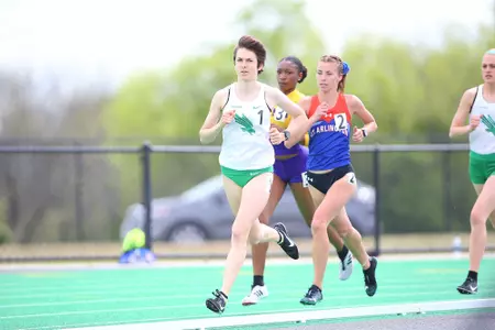 DENTON, TX - APRIL 6:  University of North Texas Track & Field at North Texas Mean Green Athlete Field in Denton on April 6, 2019 in Denton, Texas