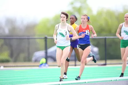 DENTON, TX - APRIL 6:  University of North Texas Track & Field at North Texas Mean Green Athlete Field in Denton on April 6, 2019 in Denton, Texas