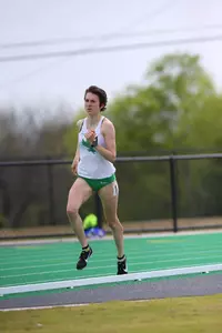 DENTON, TX - APRIL 6:  University of North Texas Track & Field at North Texas Mean Green Athlete Field in Denton on April 6, 2019 in Denton, Texas