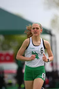 DENTON, TX - APRIL 6:  University of North Texas Track & Field at North Texas Mean Green Athlete Field in Denton on April 6, 2019 in Denton, Texas