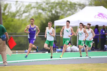 DENTON, TX - APRIL 6:  University of North Texas Track & Field at North Texas Mean Green Athlete Field in Denton on April 6, 2019 in Denton, Texas