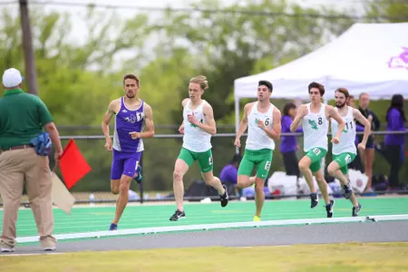 DENTON, TX - APRIL 6:  University of North Texas Track & Field at North Texas Mean Green Athlete Field in Denton on April 6, 2019 in Denton, Texas