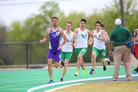 DENTON, TX - APRIL 6:  University of North Texas Track & Field at North Texas Mean Green Athlete Field in Denton on April 6, 2019 in Denton, Texas