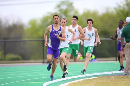 DENTON, TX - APRIL 6:  University of North Texas Track & Field at North Texas Mean Green Athlete Field in Denton on April 6, 2019 in Denton, Texas