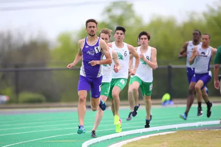 DENTON, TX - APRIL 6:  University of North Texas Track & Field at North Texas Mean Green Athlete Field in Denton on April 6, 2019 in Denton, Texas