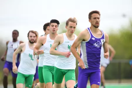 DENTON, TX - APRIL 6:  University of North Texas Track & Field at North Texas Mean Green Athlete Field in Denton on April 6, 2019 in Denton, Texas