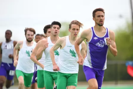 DENTON, TX - APRIL 6:  University of North Texas Track & Field at North Texas Mean Green Athlete Field in Denton on April 6, 2019 in Denton, Texas