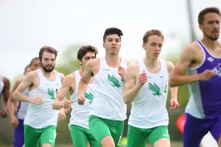 DENTON, TX - APRIL 6: University of North Texas Track & Field at North Texas Mean Green Athlete Field in Denton on April 6, 2019 in Denton, Texas