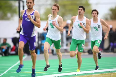 DENTON, TX - APRIL 6:  University of North Texas Track & Field at North Texas Mean Green Athlete Field in Denton on April 6, 2019 in Denton, Texas