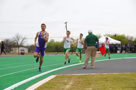 DENTON, TX - APRIL 6:  University of North Texas Track & Field at North Texas Mean Green Athlete Field in Denton on April 6, 2019 in Denton, Texas