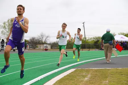 DENTON, TX - APRIL 6:  University of North Texas Track & Field at North Texas Mean Green Athlete Field in Denton on April 6, 2019 in Denton, Texas