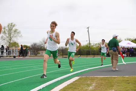 DENTON, TX - APRIL 6:  University of North Texas Track & Field at North Texas Mean Green Athlete Field in Denton on April 6, 2019 in Denton, Texas