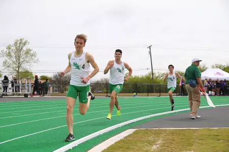 DENTON, TX - APRIL 6:  University of North Texas Track & Field at North Texas Mean Green Athlete Field in Denton on April 6, 2019 in Denton, Texas