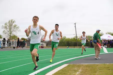 DENTON, TX - APRIL 6:  University of North Texas Track & Field at North Texas Mean Green Athlete Field in Denton on April 6, 2019 in Denton, Texas