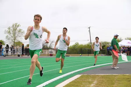 DENTON, TX - APRIL 6:  University of North Texas Track & Field at North Texas Mean Green Athlete Field in Denton on April 6, 2019 in Denton, Texas