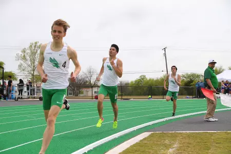 DENTON, TX - APRIL 6:  University of North Texas Track & Field at North Texas Mean Green Athlete Field in Denton on April 6, 2019 in Denton, Texas