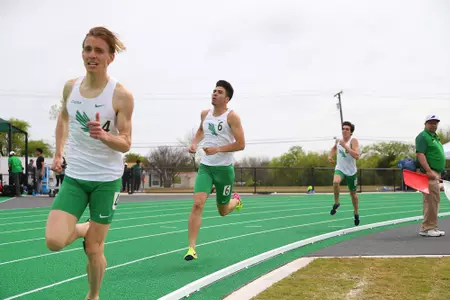 DENTON, TX - APRIL 6:  University of North Texas Track & Field at North Texas Mean Green Athlete Field in Denton on April 6, 2019 in Denton, Texas