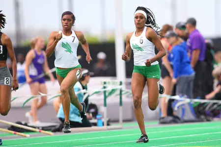 DENTON, TX - APRIL 6:  University of North Texas Track & Field at North Texas Mean Green Athlete Field in Denton on April 6, 2019 in Denton, Texas